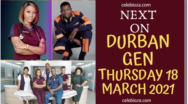 Next Up On Durban Gen Thursday 18 March 2021