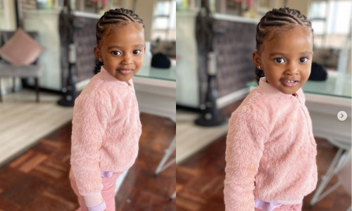 Rhythm City actress shares pictures of her adorable daughter.