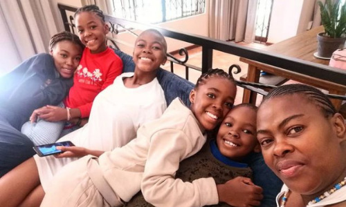 Pearl Thusi and Uzalo actress with their Lovely Children In Real Life.